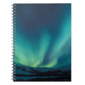 Carnet NA, États-Unis, Alaska, Brooks Range, rideaux vert (Devant)