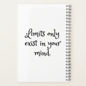 Carnet N'abandonne pas, tu es meilleur que tu ne penses (Verso)