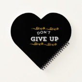 Carnet N'abandonnez pas - Conception de devis de motivati (Dos)