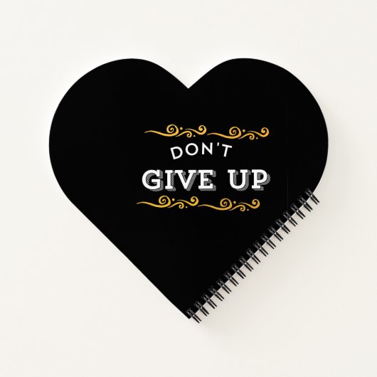 Carnet N'abandonnez pas - Conception de devis de motivati (Dos)