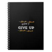 Carnet N'abandonnez pas - Conception de devis de motivati (Devant)