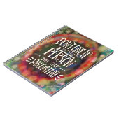 Carnet N'abandonnez pas sur vous Encouragement Plutôt ten (Côté gauche)