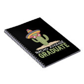 Carnet Nacho Moyenne Graduate Cactus Graduation Mexicaine (Côté Droit)