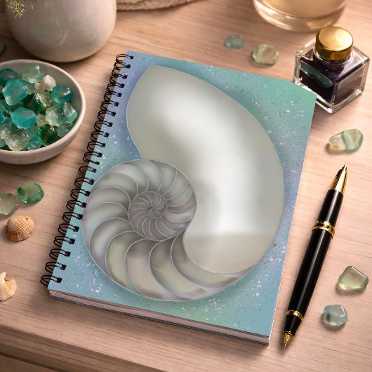 Carnet Nacre de Nautilus