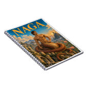 Carnet Naga, créature de fantasy gothique (Côté Droit)