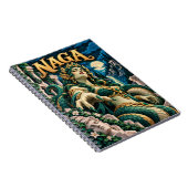 Carnet Naga, Monstre de Papier Découpé (Côté Droit)