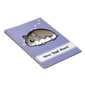 Carnet Nain de dessin animé Hamster (Côté Droit)