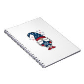 Carnet Nain Patriote USA Étoile Vectorielle Conception de (Côté Droit)
