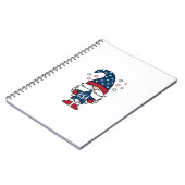 Carnet Nain Patriote USA Étoile Vectorielle Conception de (Côté gauche)