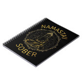 Carnet Namastay Sober II (Côté gauche)