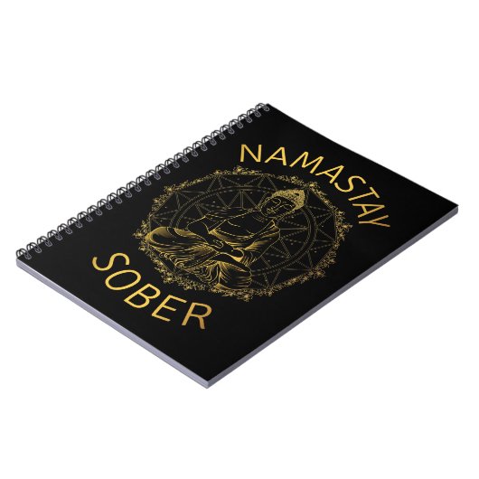 Carnet Namastay Sober II (Côté gauche)