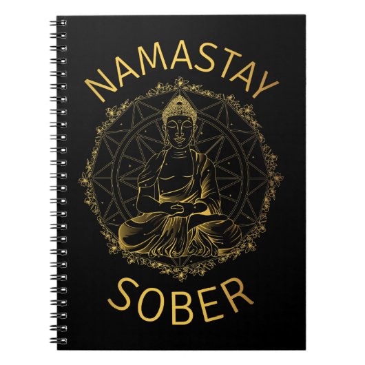 Carnet Namastay Sober II (Devant)