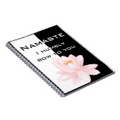 Carnet Namaste avec le symbole de l'OM (Côté Droit)