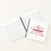 Carnet Namaste, Lotus Flower rose (Intérieur)