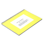 Carnet Name reaction Note (Côté gauche)
