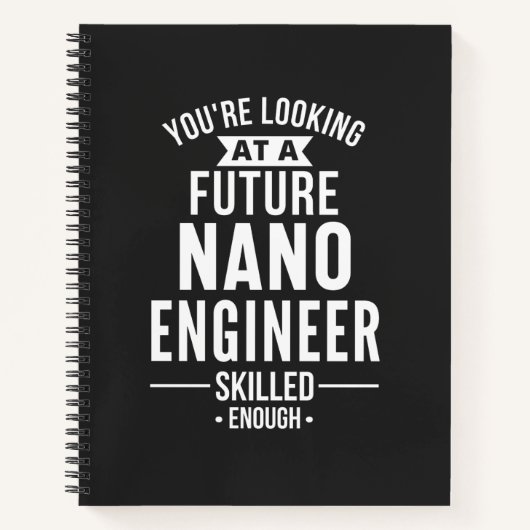 Carnet NANO cadeau ingénieur (Devant)