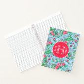 Carnet Nantucket Preppy Palm Beach Imprimer Monogramme (Intérieur)