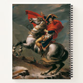 Carnet Napoléon à cheval, bataille du col Saint-Bernard (Dos)