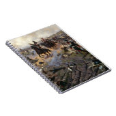 Carnet Napoleonic Wars Painting French troops advancing (Côté Droit)