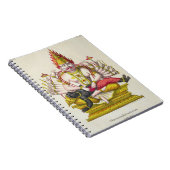 Carnet Narasimha, gravé par de Marlet (litho de couleur) (Côté Droit)