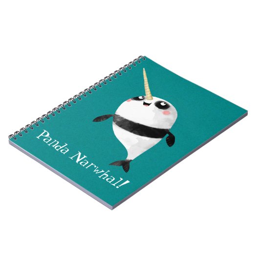 Carnet Narwhal et panda dans un (Côté gauche)
