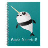 Carnet Narwhal et panda dans un (Devant)