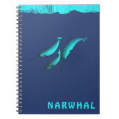 Carnet Narwhal Sous La Glace (Devant)