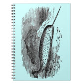 Carnet Narwhal vintage (Devant)