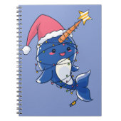 Carnet Narwhale de Noël (Devant)