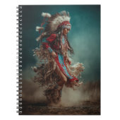 Carnet Native American Dancer Notebook (Devant)