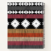 Carnet Native Ethnic Colorful Lines Motif (Dos)