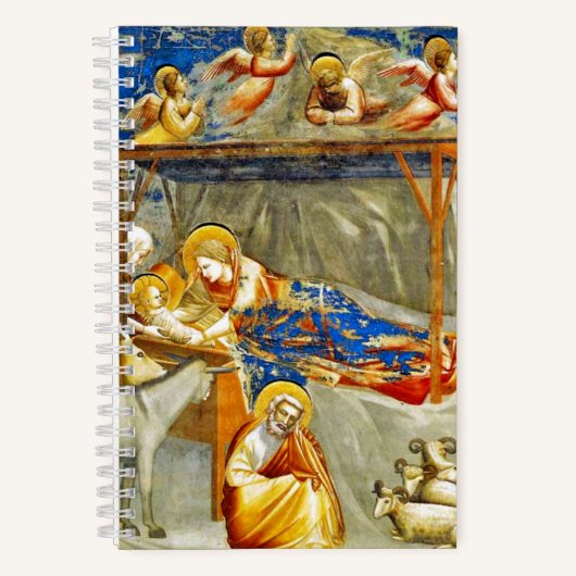 Carnet Nativité Naissance de Jésus (Recto)