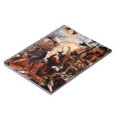 CARNET NATIVITY WITH WHITE LILLES - MAGIC OF CHRISTMAS (Côté gauche)
