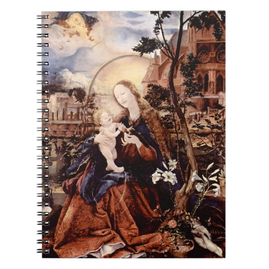 CARNET NATIVITY WITH WHITE LILLES - MAGIC OF CHRISTMAS (Devant)