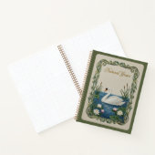 Carnet Natural Grace Embroidered Swan Water Lily (Intérieur)
