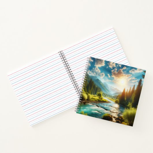 Carnet Nature Avec Rivière (Intérieur)