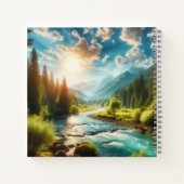 Carnet Nature Avec Rivière (Dos)