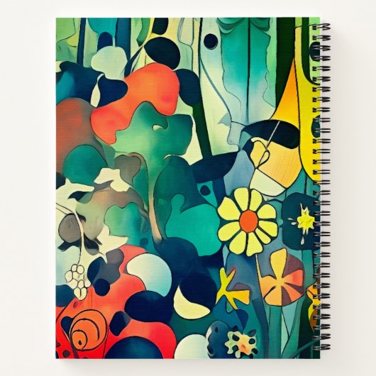 Carnet Nature colorée (Dos)