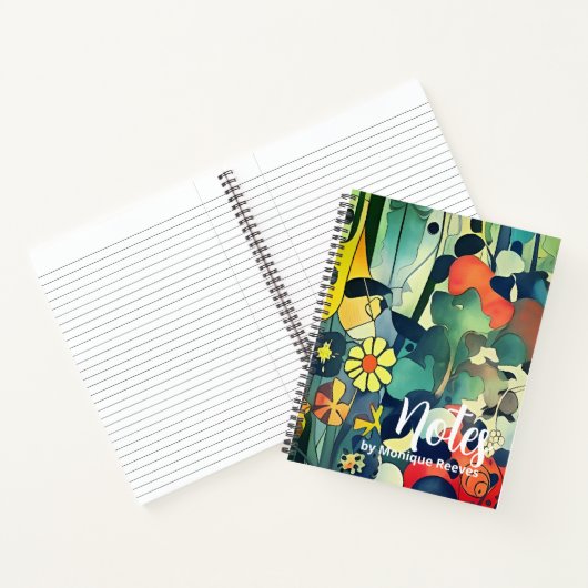 Carnet Nature colorée (Intérieur)