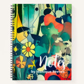 Carnet Nature colorée (Devant)