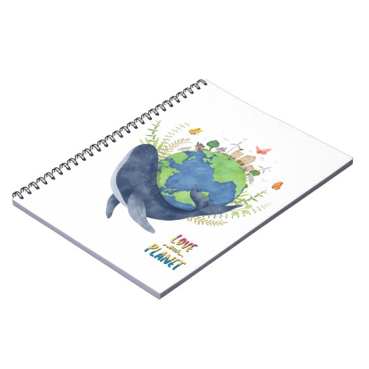 Carnet nature de l'amour—baleine (Côté gauche)