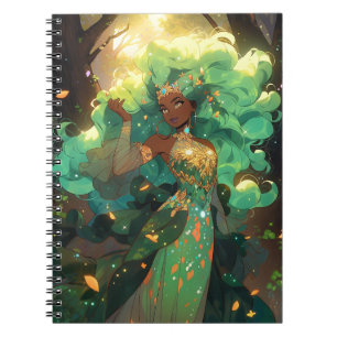 Carnet Nature Déesse Imaginaire afro-américain Art