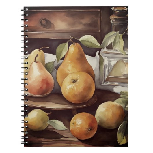 Carnet Nature morte de fruits uniquement (Devant)