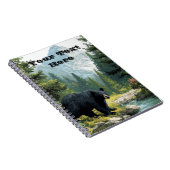 Carnet Nature Ours Noir (Côté Droit)