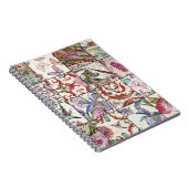 Carnet Nature Patchwork : Chic Arrière - plan sans coutur (Côté Droit)