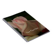 Carnet naturel intense rose Rosebud Fleur (Côté Droit)