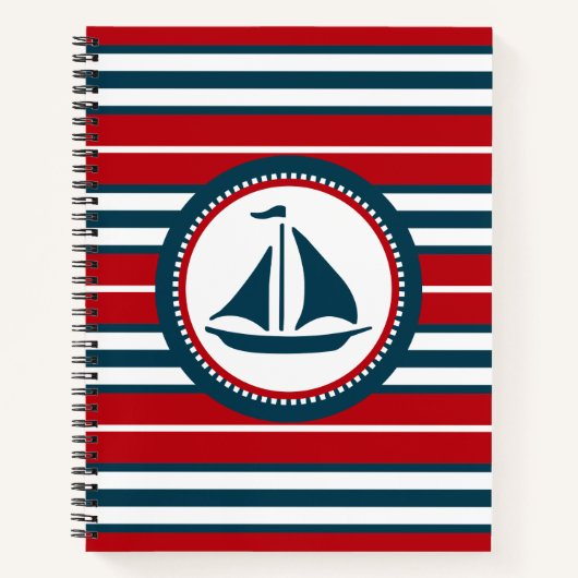 Carnet Nautical design (Devant)