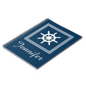 Carnet Nautical design (Côté gauche)