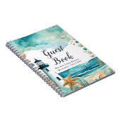 Carnet Nautical Lighthouse Baby Shower Guest Book (Côté Droit)