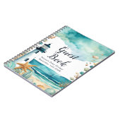 Carnet Nautical Lighthouse Baby Shower Guest Book (Côté gauche)